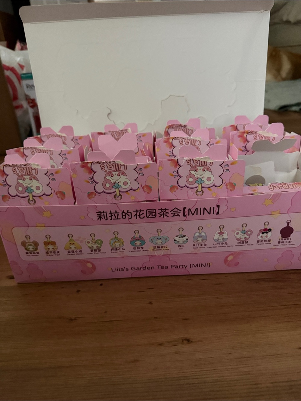 Liila’s Garden Tea Party Mini Plush Blind Box Lot – Inner Bags Factory Sealed –